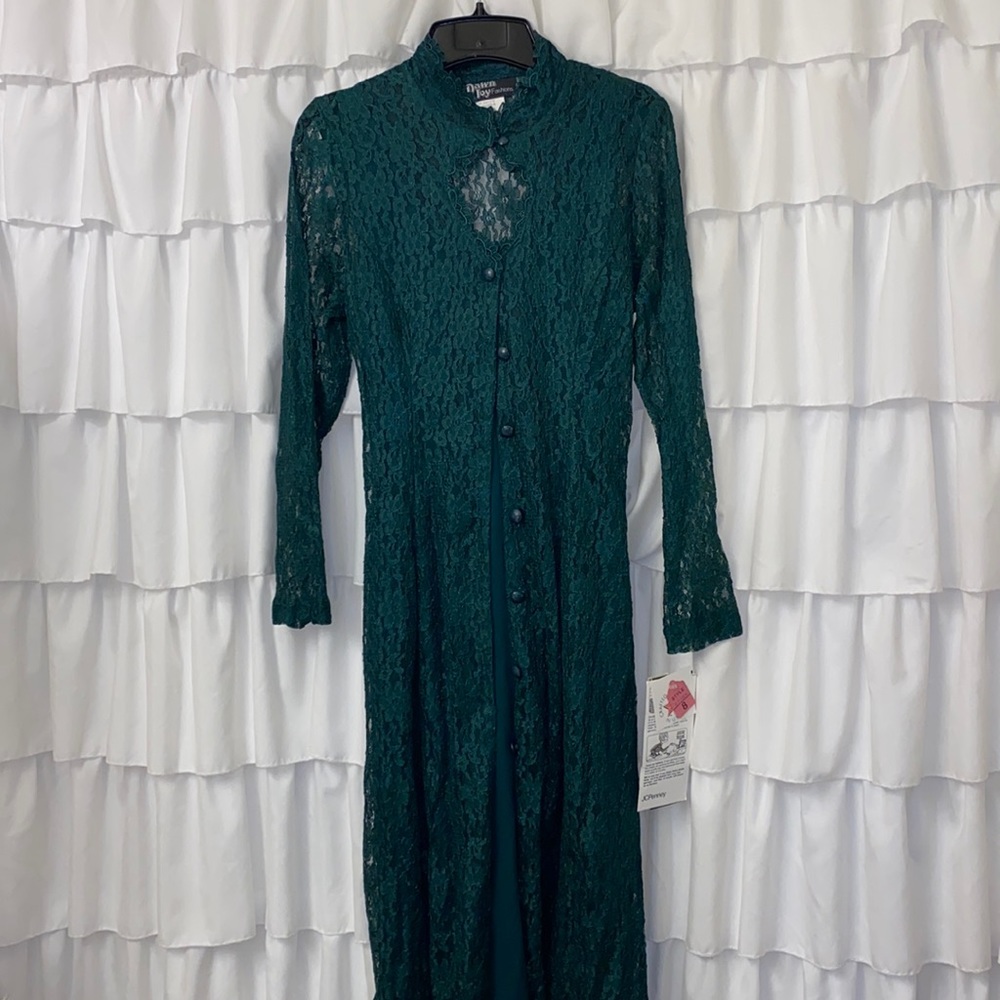 Green Lace Dress